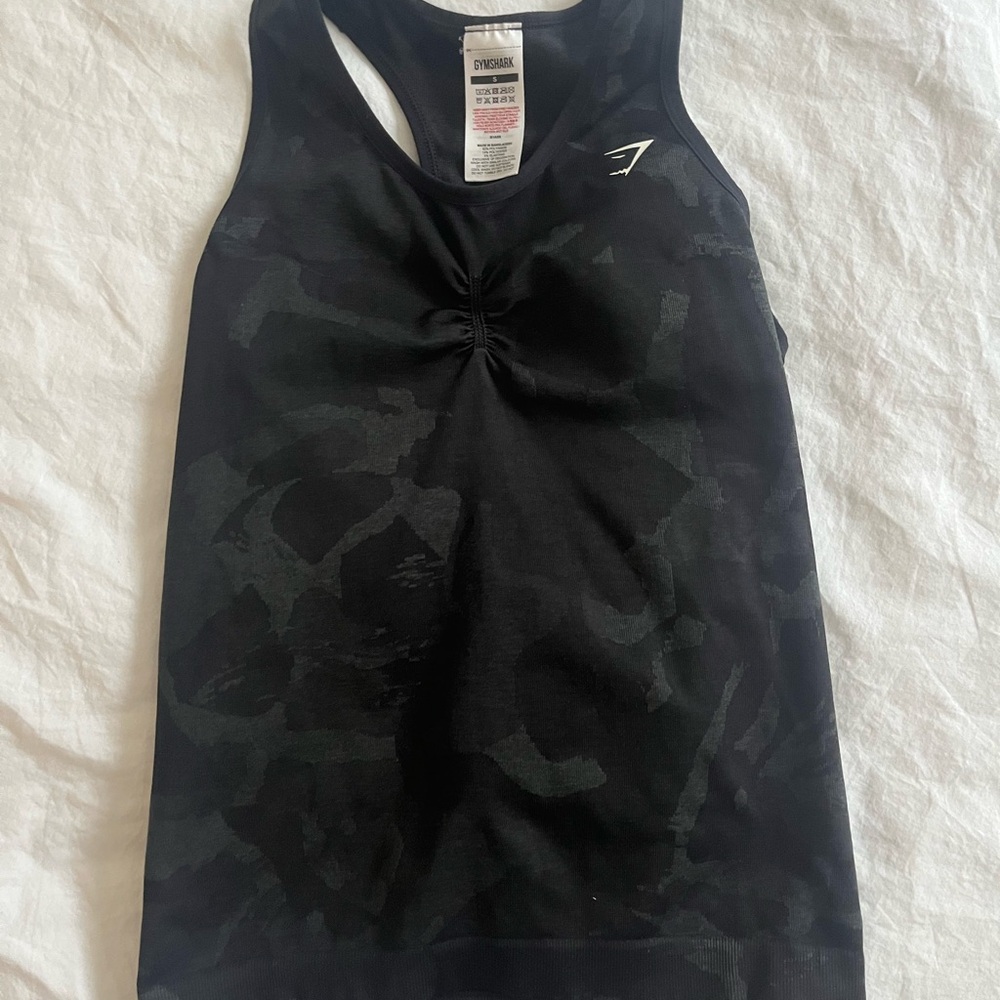 Gymshark Black Tank Top